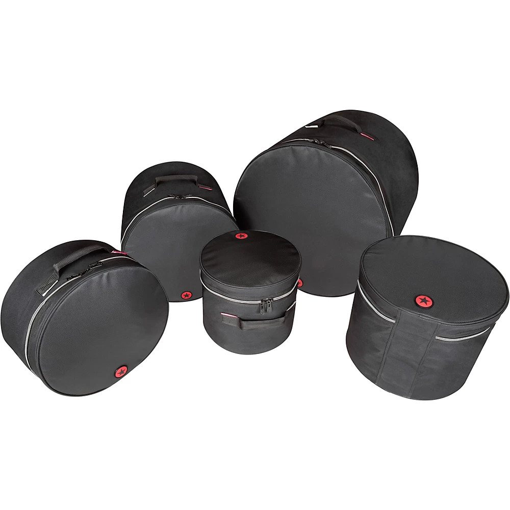 Road Runner Avenue 5-Piece Drum Bag Set Fusion - 10x10/12x11/14x14/14x6.5/20x18