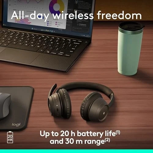 Logitech Zone 305 Business Wireless Bluetooth Headset for Microsoft Teams PC MAC