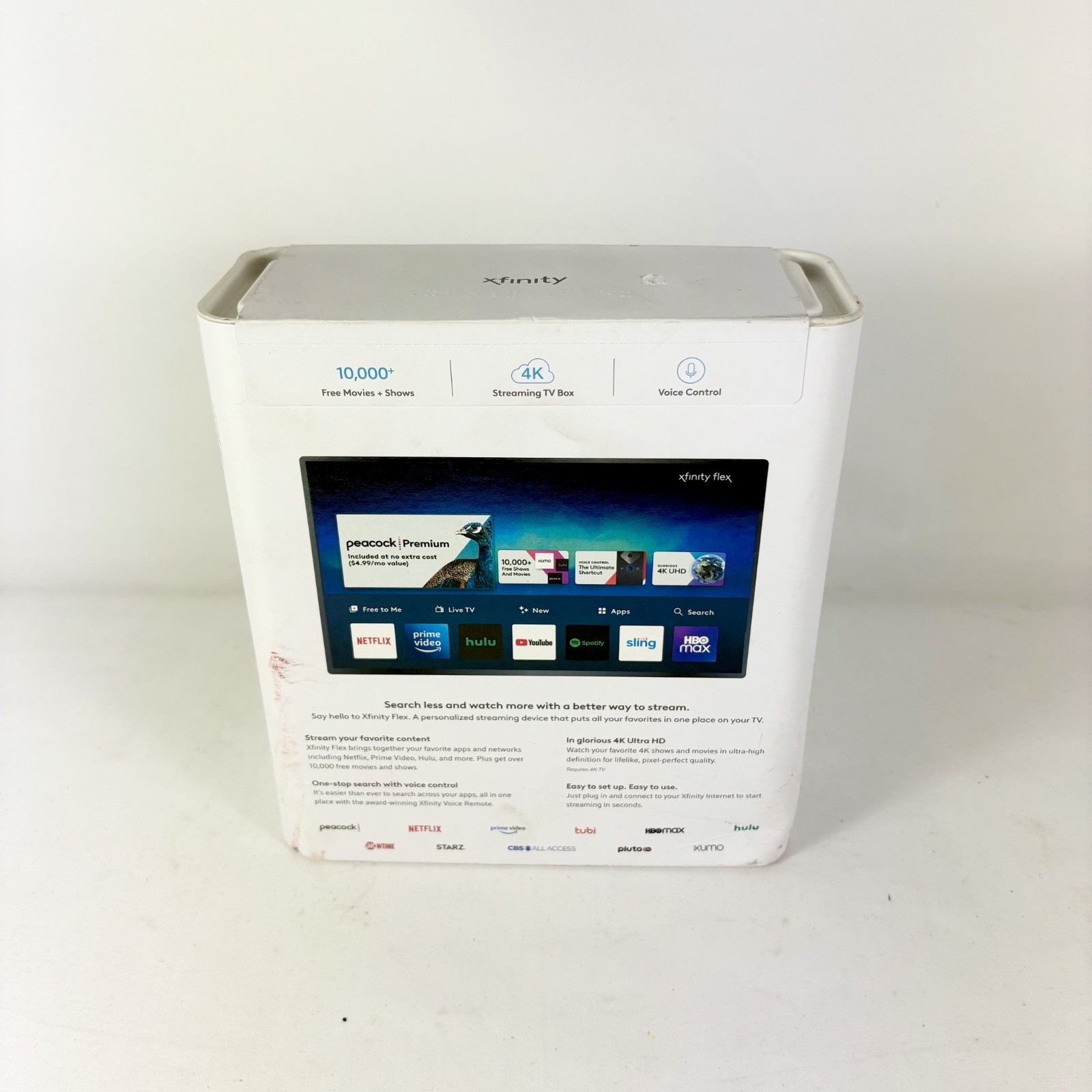 NEW Xfinity Flex Streaming TV Box 4K w/ Remote -