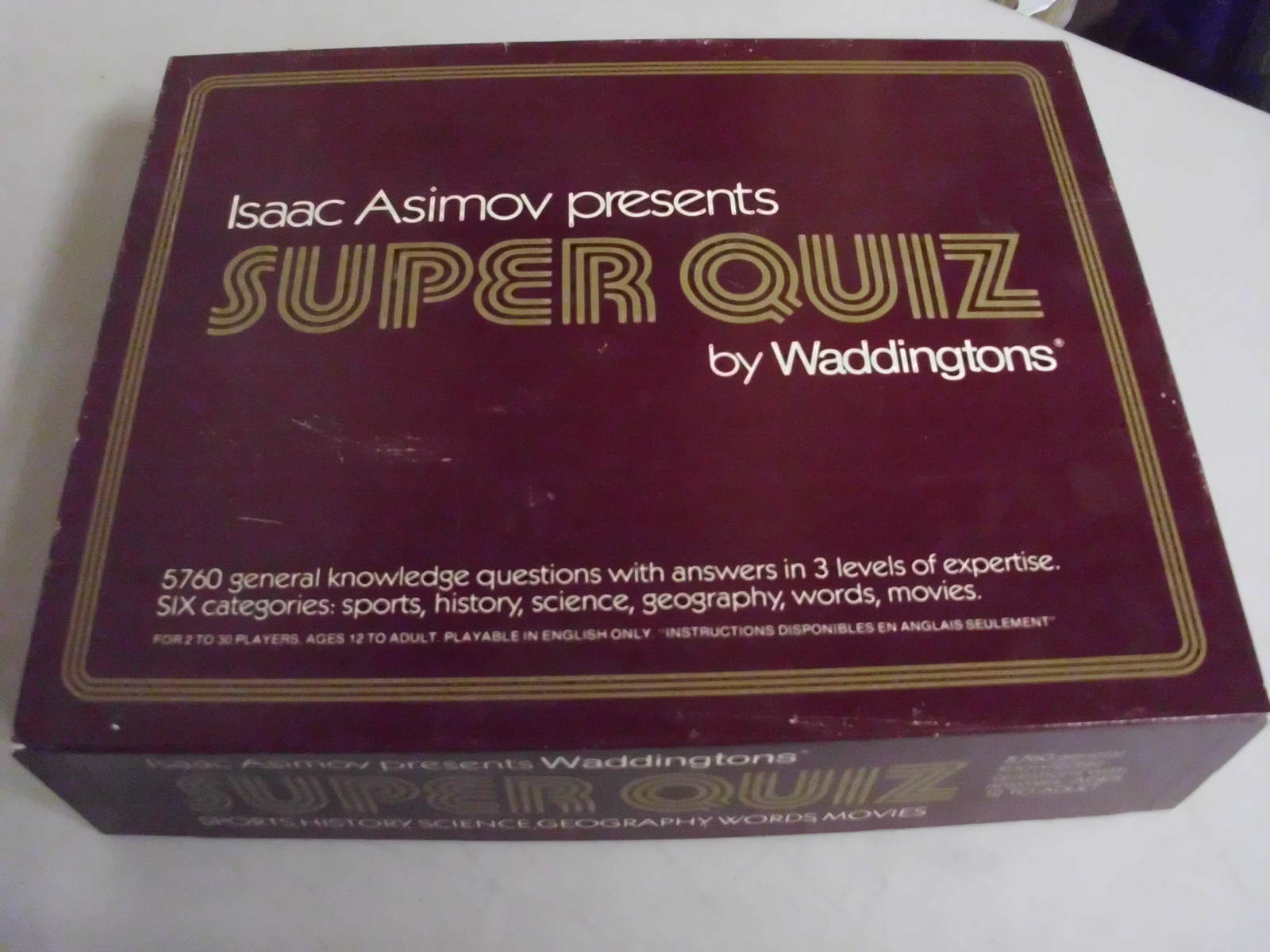 WADDINGTONS SUPER QUIZ BOARD GAME REPLACEMENT PIECES ONLY