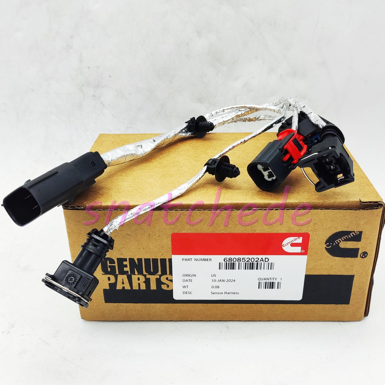 Knock Oil Pressure &Temperature Sensor Wiring 68085202AD For JEEP WRANGLER 12-16