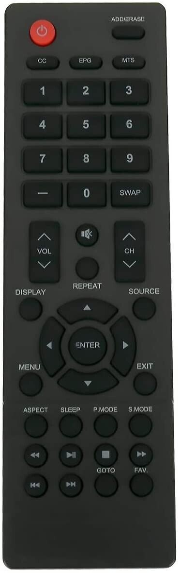 Replace Remote Control fit For Polaroid Full HD LED TV 32GSR3000FB 40GSR3000FB