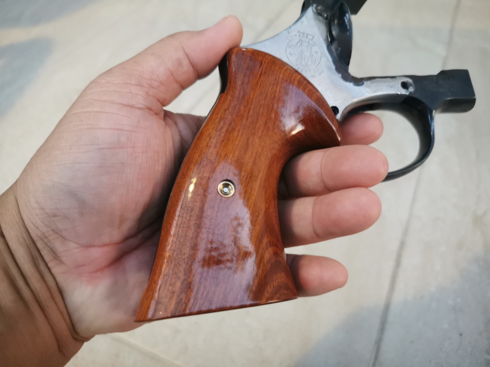 PREMIUM GLOOS TARGET GRIPS FOR S&W N FRAME SQ BUTT MODEL 29 629 NICE GIFT #8