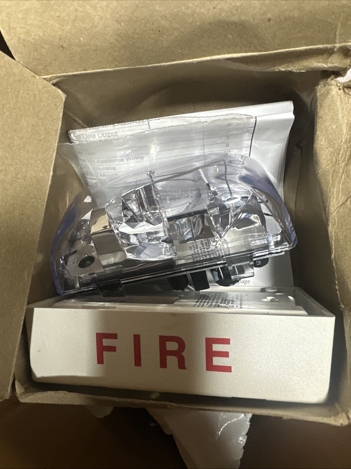 Simplex 4906-9204 True Alert With Ceiling Mount NIB NEW