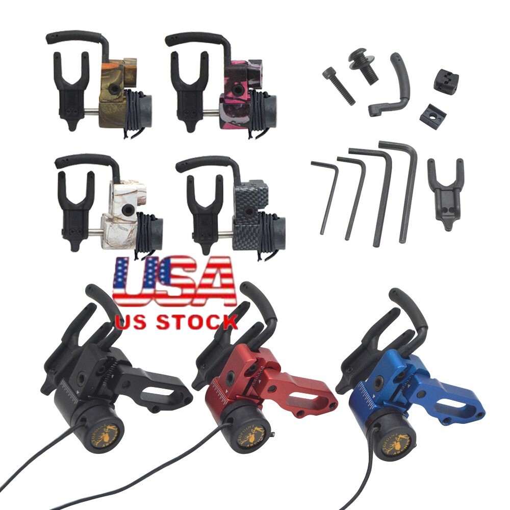 Drop Away Arrow Rest Compound Bow Adjustable Right Hand Archery Hunting Shooting