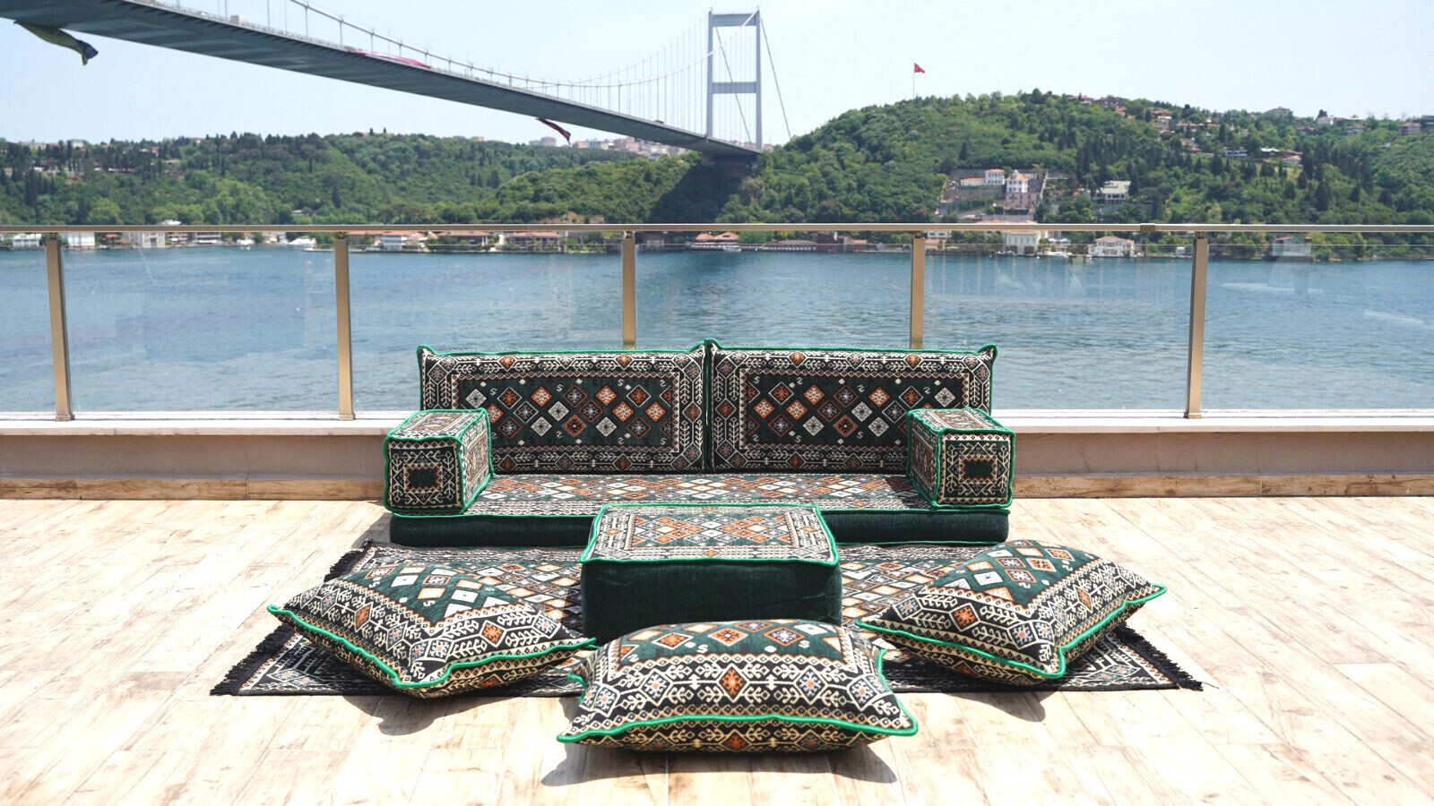 Single Floor Sofa, Arabic Majlis Set, Floor Sofa Set, Ethnic Sofa, Arabic Jalsa