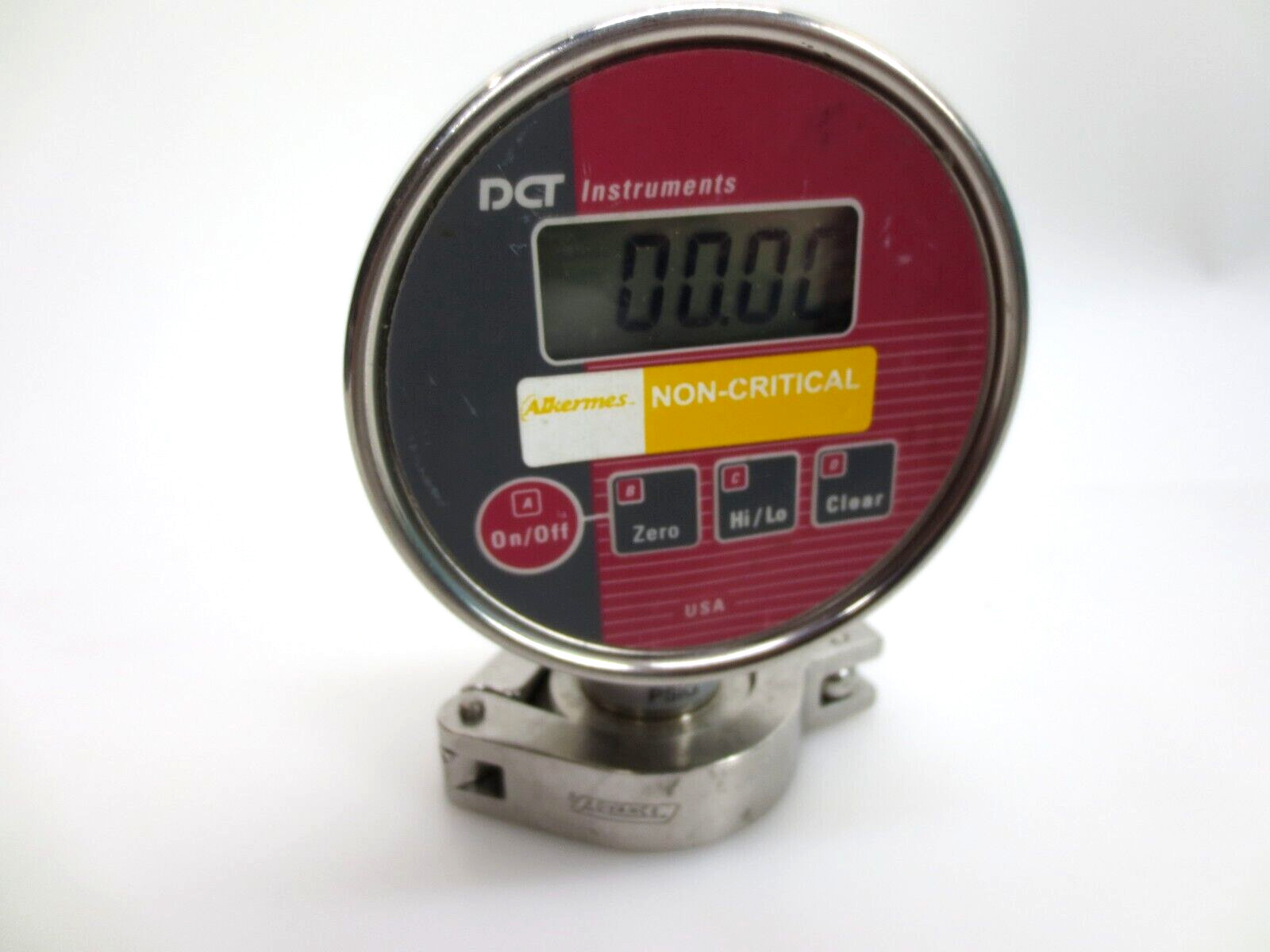 DCT Instruments Digital Gauge JKW50CZP Range -14.7-50 PSIG FLANGE 1.5" TRI-CLOVE