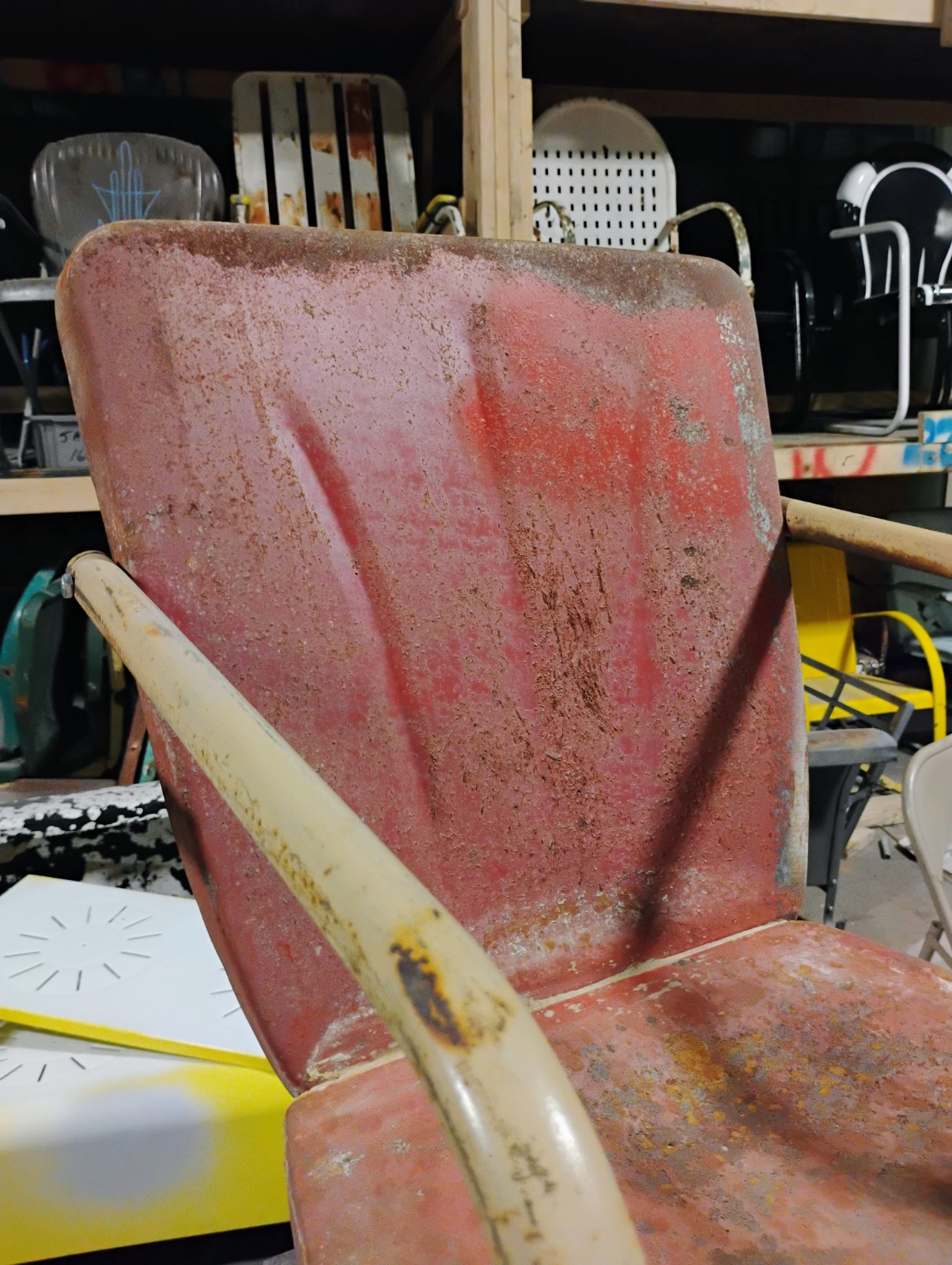 Vintage Edwards Manufacturing Fork Chairs (Set Of 2)