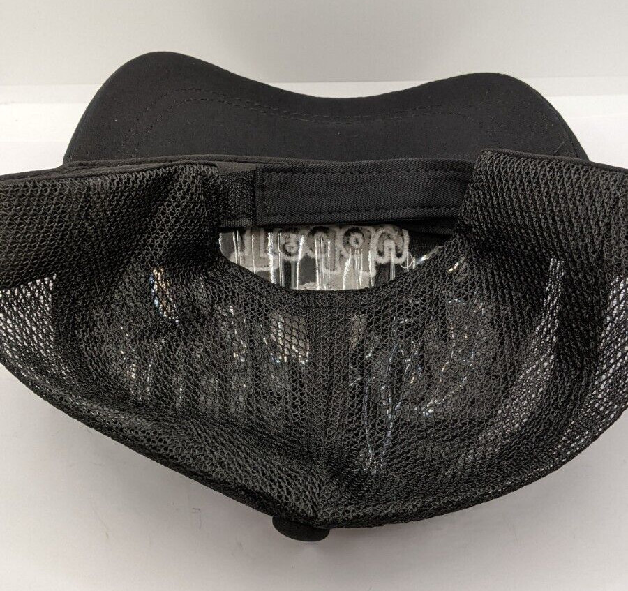 Little Kids Teddy Bear Embroidered Baseball Hat (2-6Y, Black, 100% Polyester)