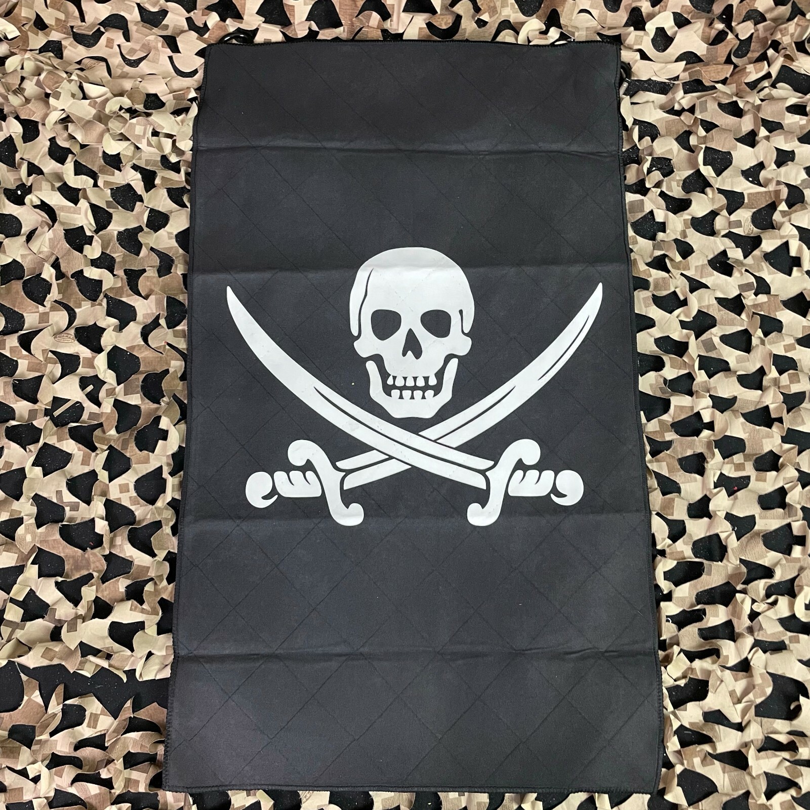 NEW Exalt Microfiber Team Goggle Cloth - Jolly Roger Pirate