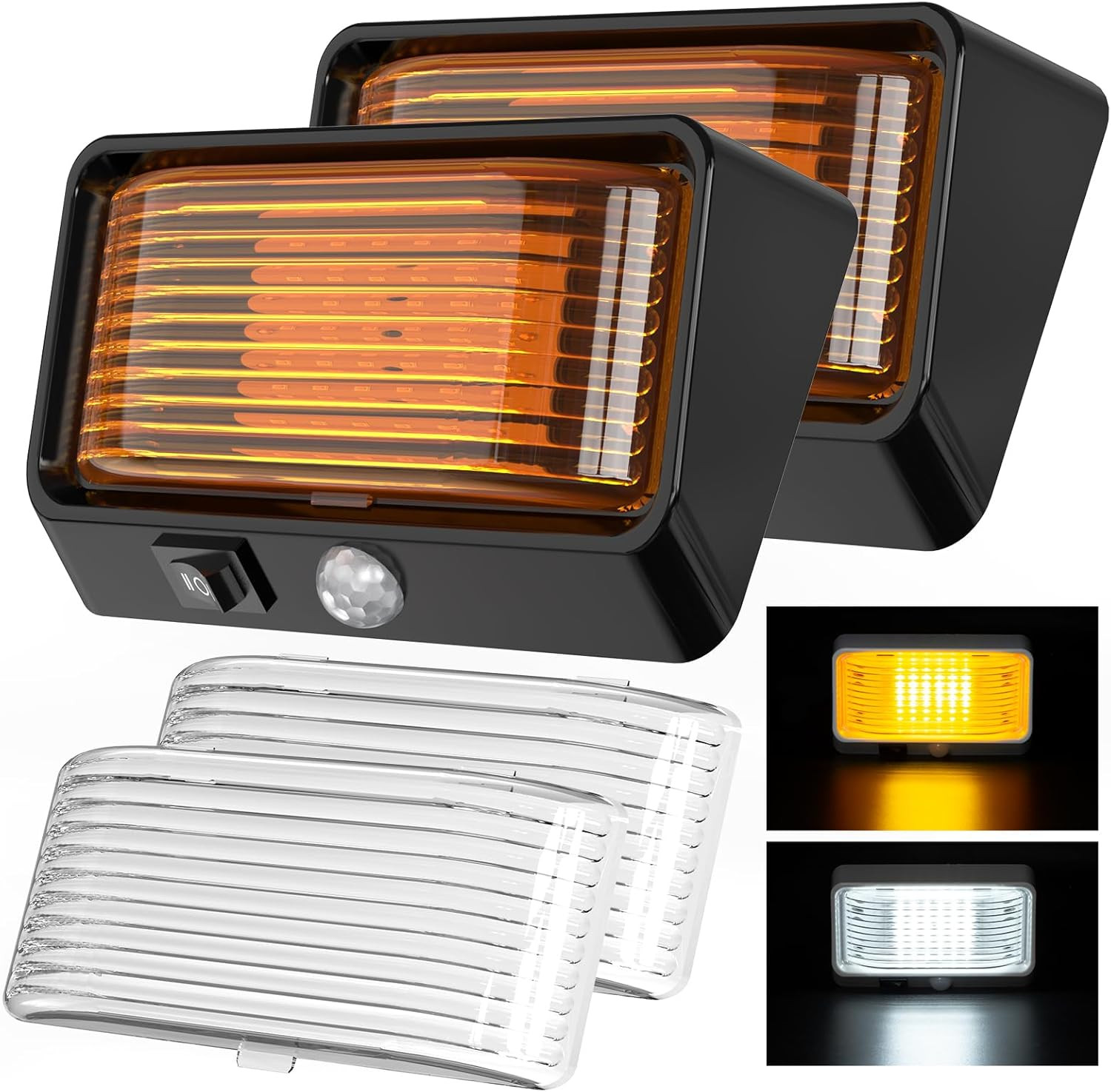RV Exterior LED Porch Light with Motion Sensor – Waterproof, Energy Efficient, E