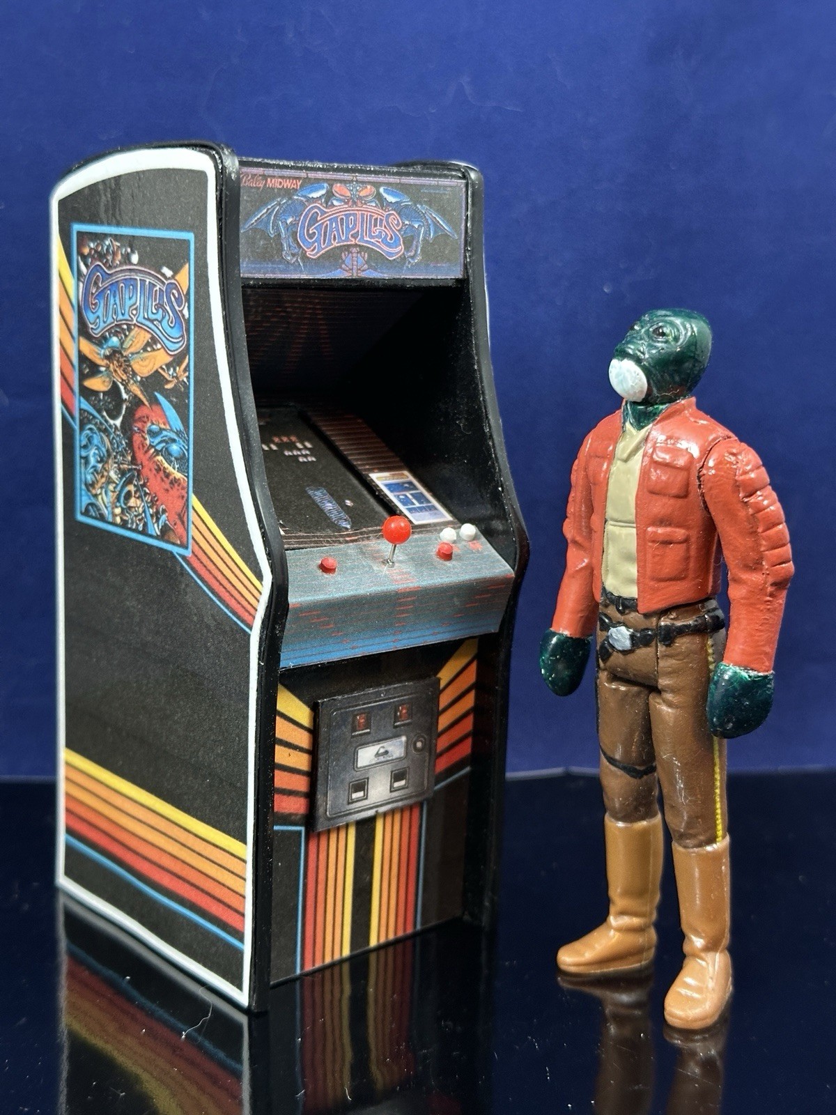 Custom Mini Arcade Machine Model (1:18 Scale): Gaplus