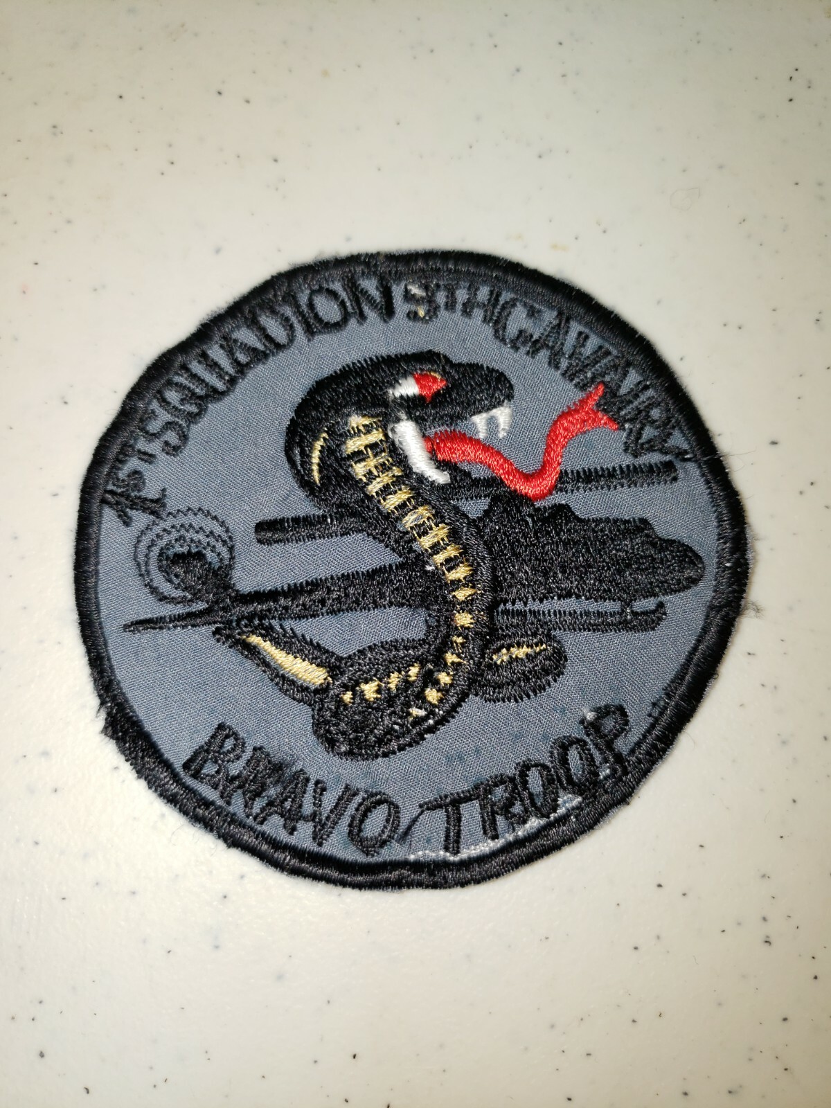 K0969 US Army Vietnam Aviation 1st Squadron 9th Cavalry Bravo Troop L1A