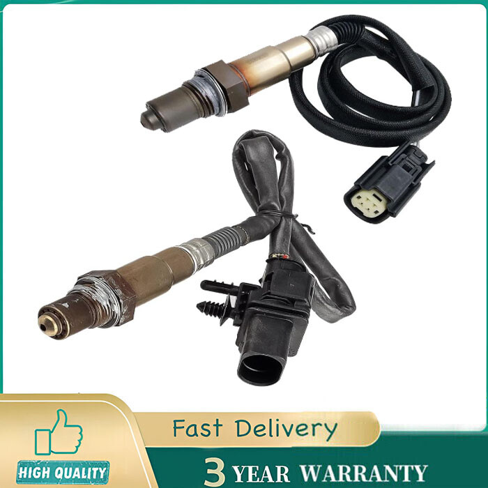 2Pcs Oxygen Sensor Up & Down For 2013 -2016 Ford Fusion Escape 2.0L L4 Turbo