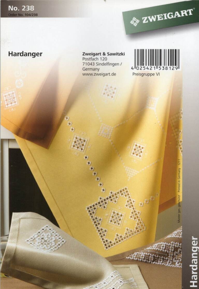NOS!!! NEEDLEWORK ZWEIGART BEAUTIFUL DESIGNS NO. 238