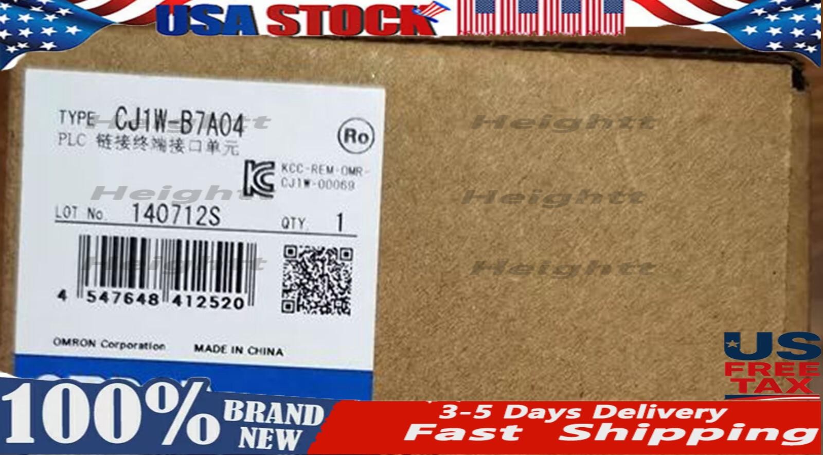 NEW Omron CJ1W-B7A04 CJ1 Basic 64-Point I/O Interface Unit PLC Module 1PC