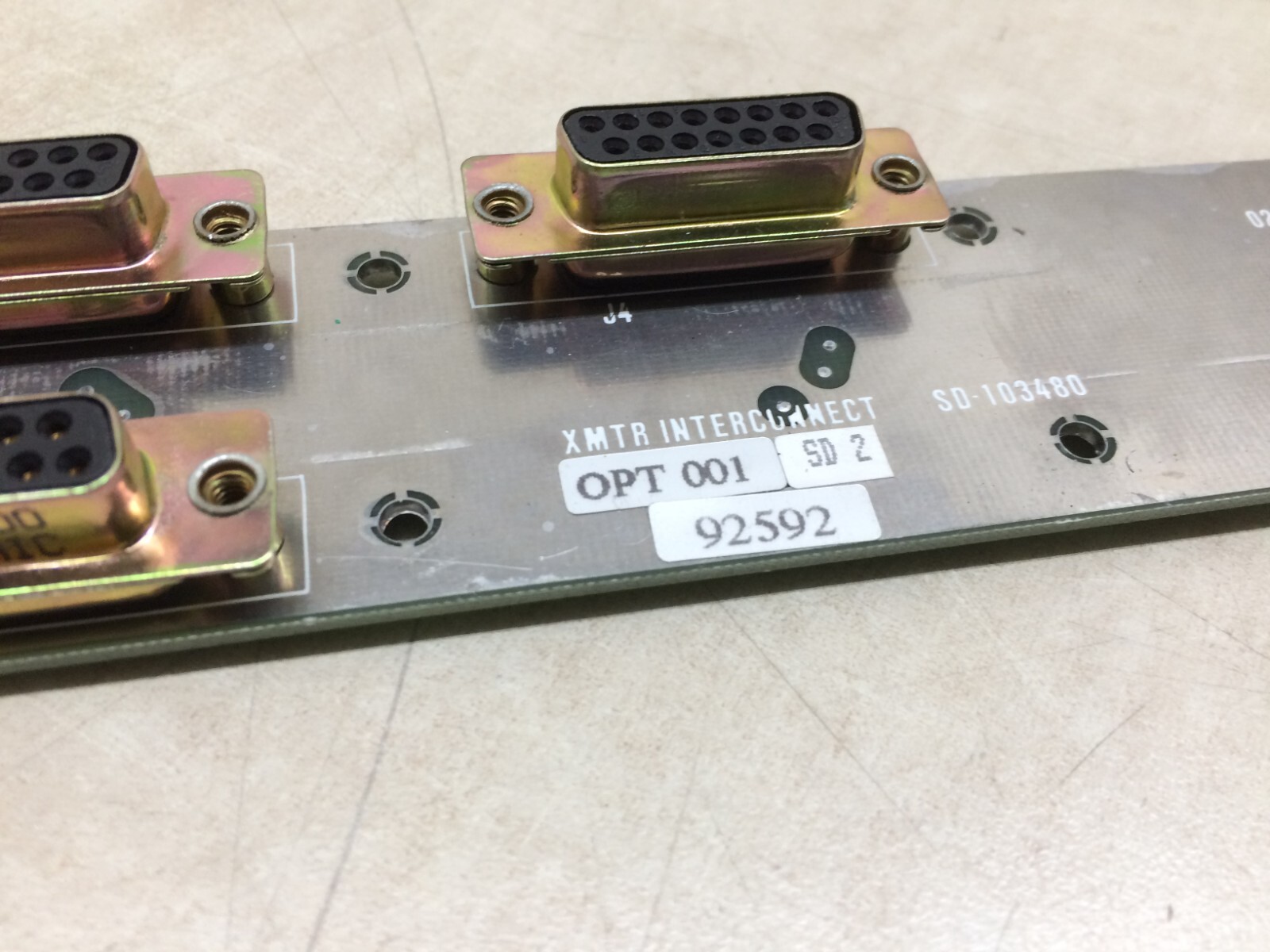 Harris Farinon XMTR Interconnect SD-103480
