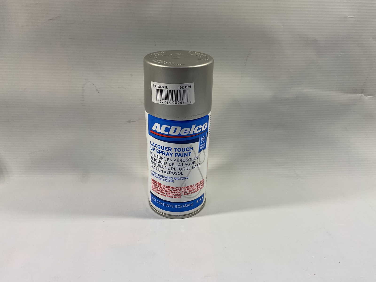 GM TOUCH-UP PAINT SPRAY (5 OZ) (FINE SILVER BIRCH MET) WA 926L NEW GM # 19434169