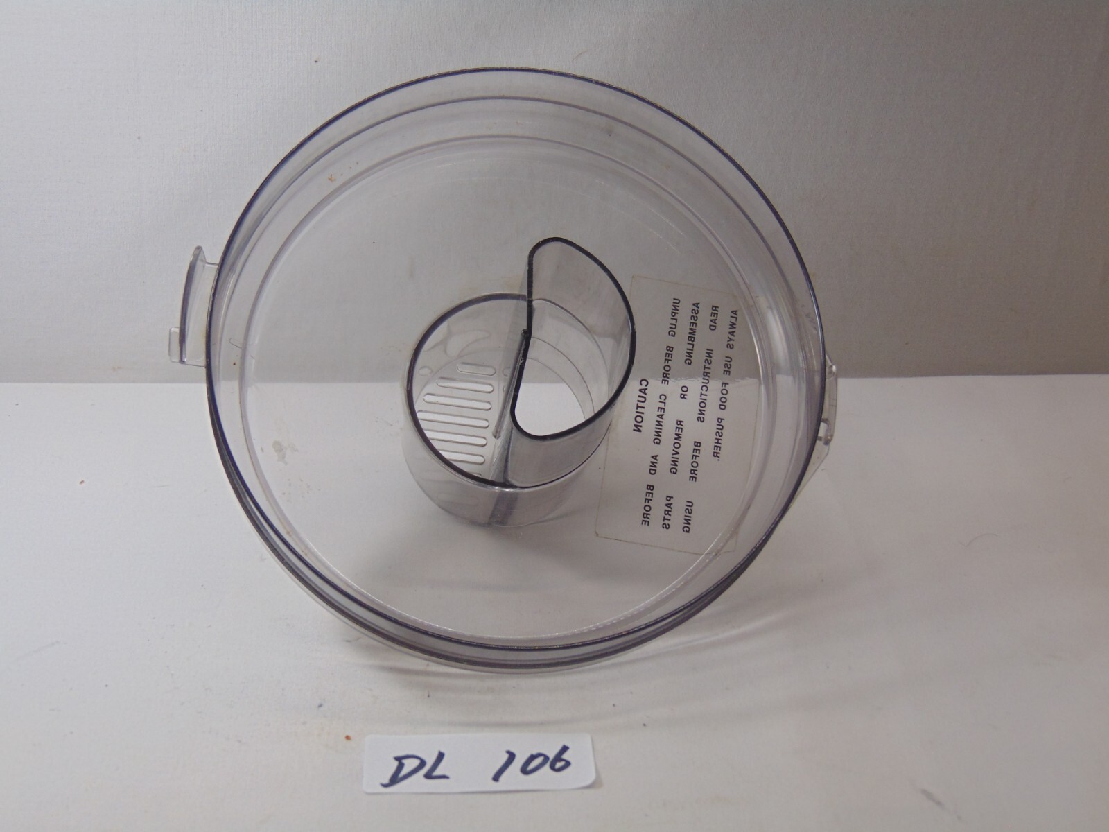 Tefal Juice Master Model 8310 Juicer Plastic Lid Replacement Part