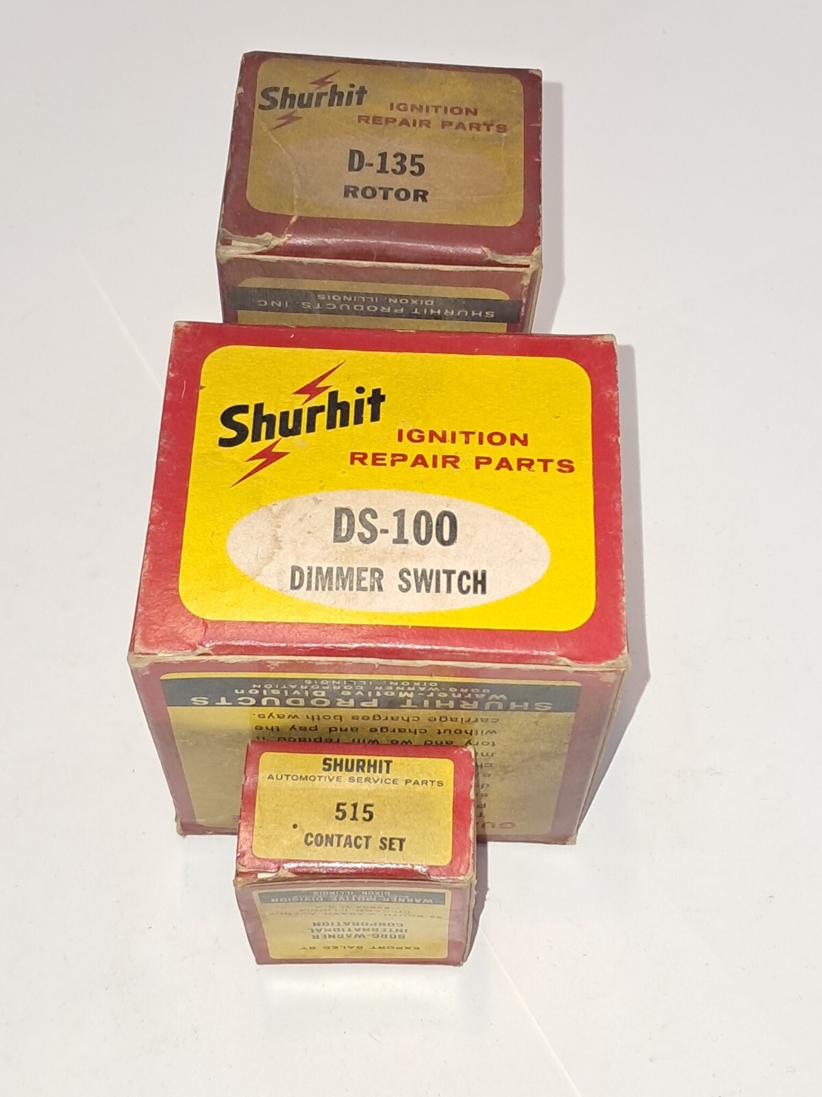 Shurhit Ignition Repair Parts DS-100, D-135, 515 (e)