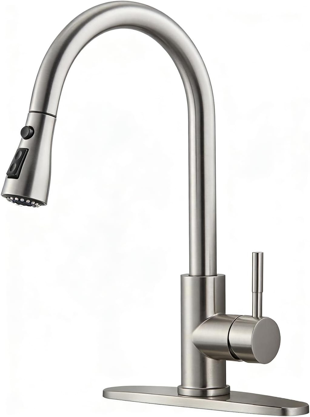 Llave De Agua Para Cocina Con Rociador Extraible Grifos Fregadero Lavamanos Baño