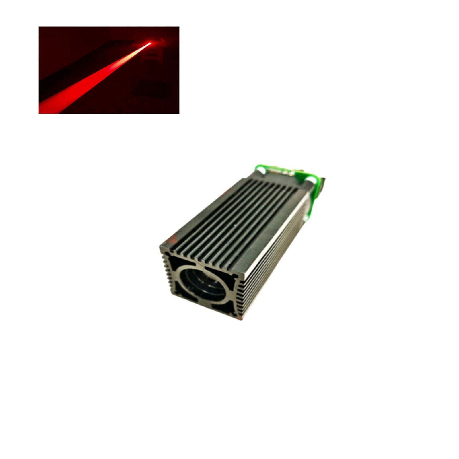 1pc 638nm 700mw Red Fat Beam Laser Module 12V