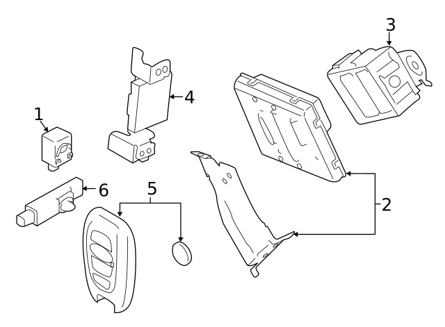 Genuine Subaru Keyless Entry Transmitter 88835XC00A