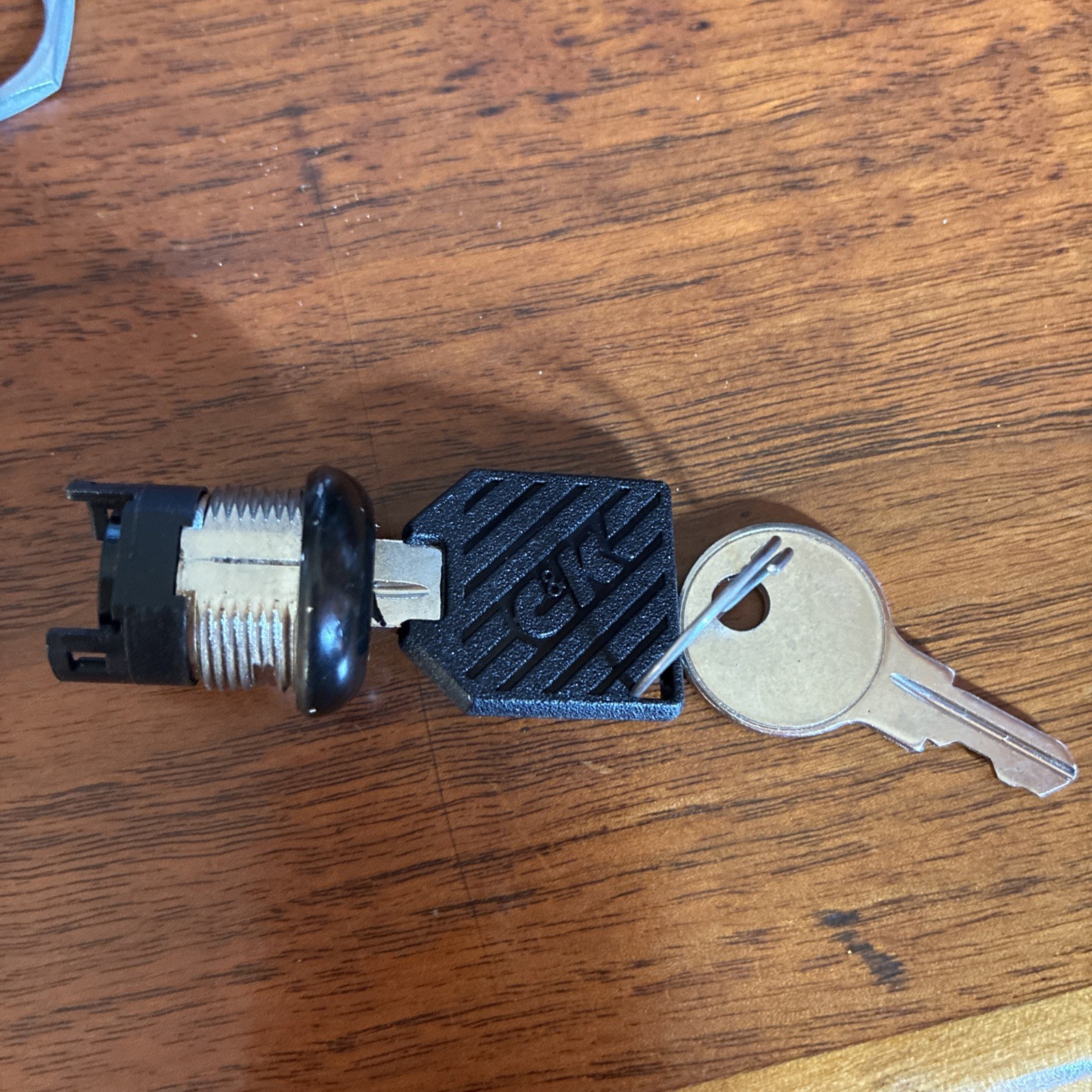 9 C & K Two Part Keyed Switch Lock With 3 Terminals