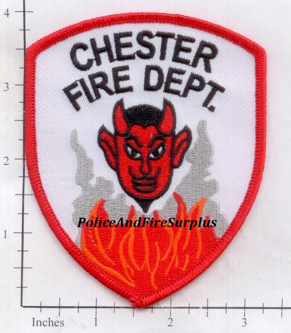 Massachusetts - Chester MA Fire Dept Patch - Devil