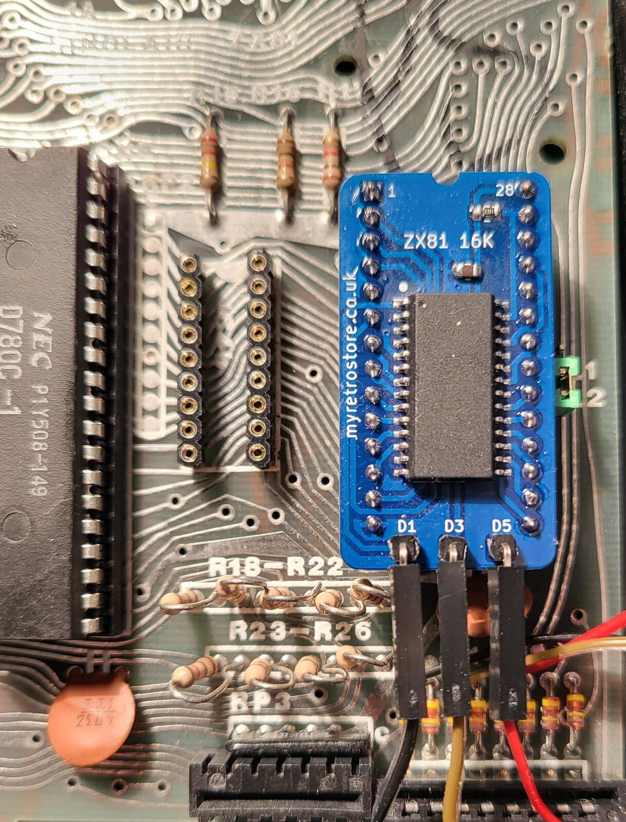 🇬🇧 ZX81 Internal 16K Memory Expansion