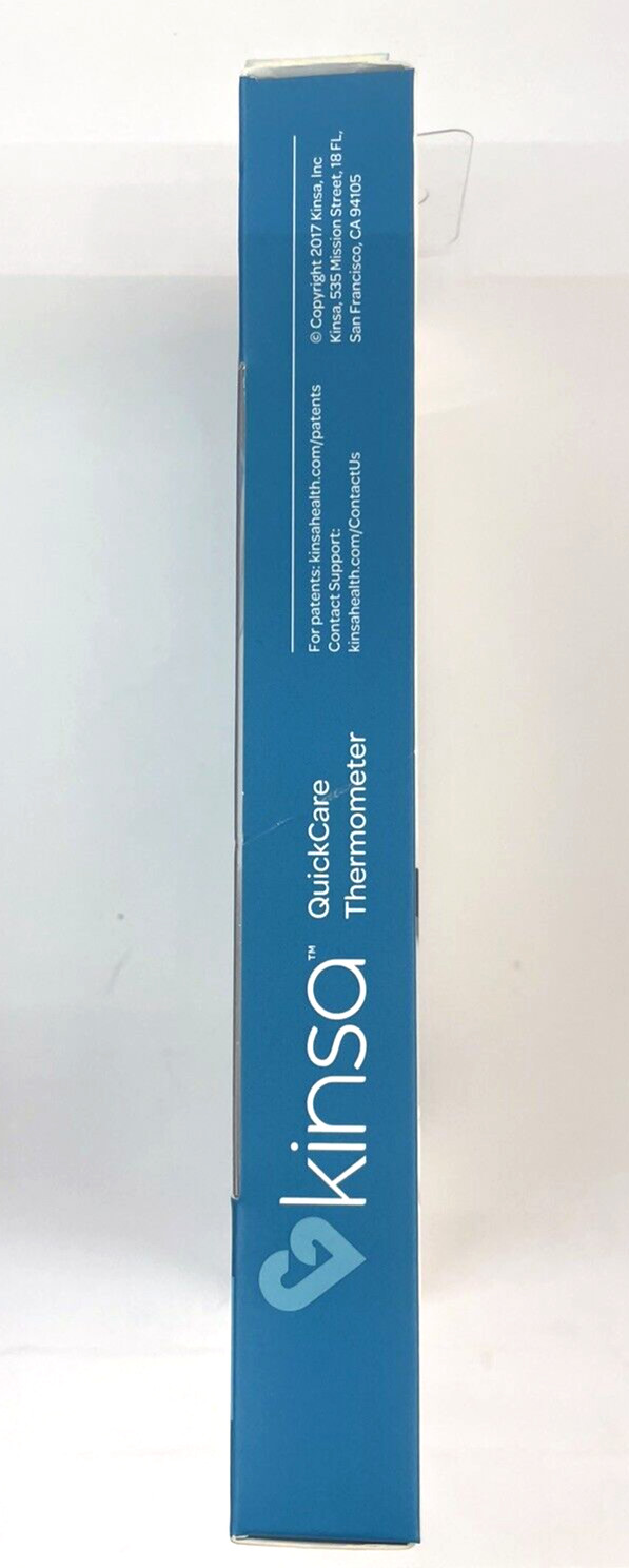 Kinsa Quick Care Bluetooth Smart Thermometer NIB