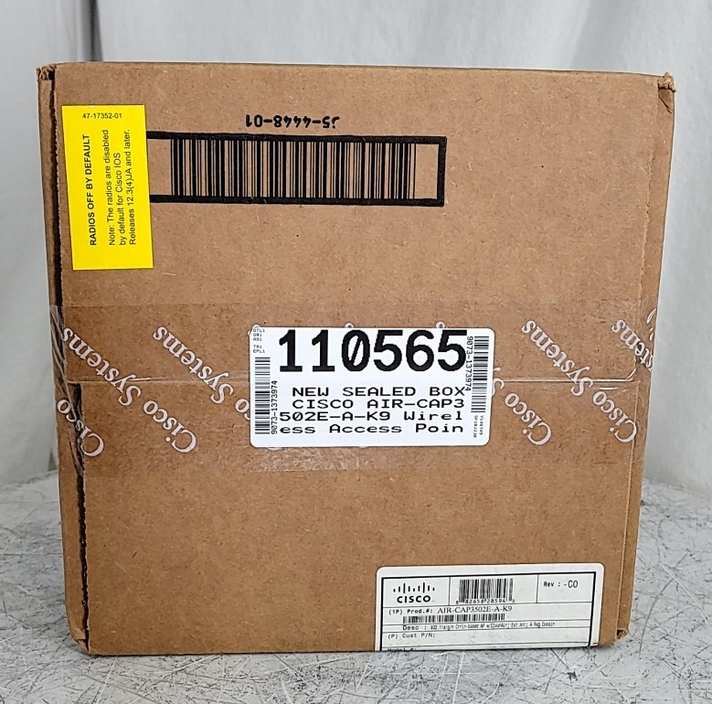 NEW SEALED BOX CISCO AIR-CAP3502E-A-K9 Wireless Access Point SEE NOTES