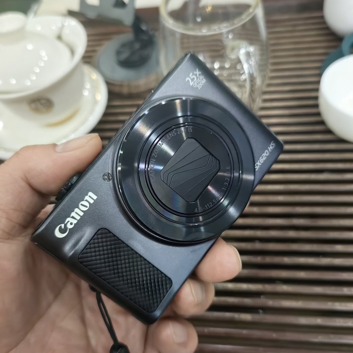 Canon PowerShot SX620 HS 20.2MP CCD Digital Camera 25x Optical Zoom Wi-Fi Black
