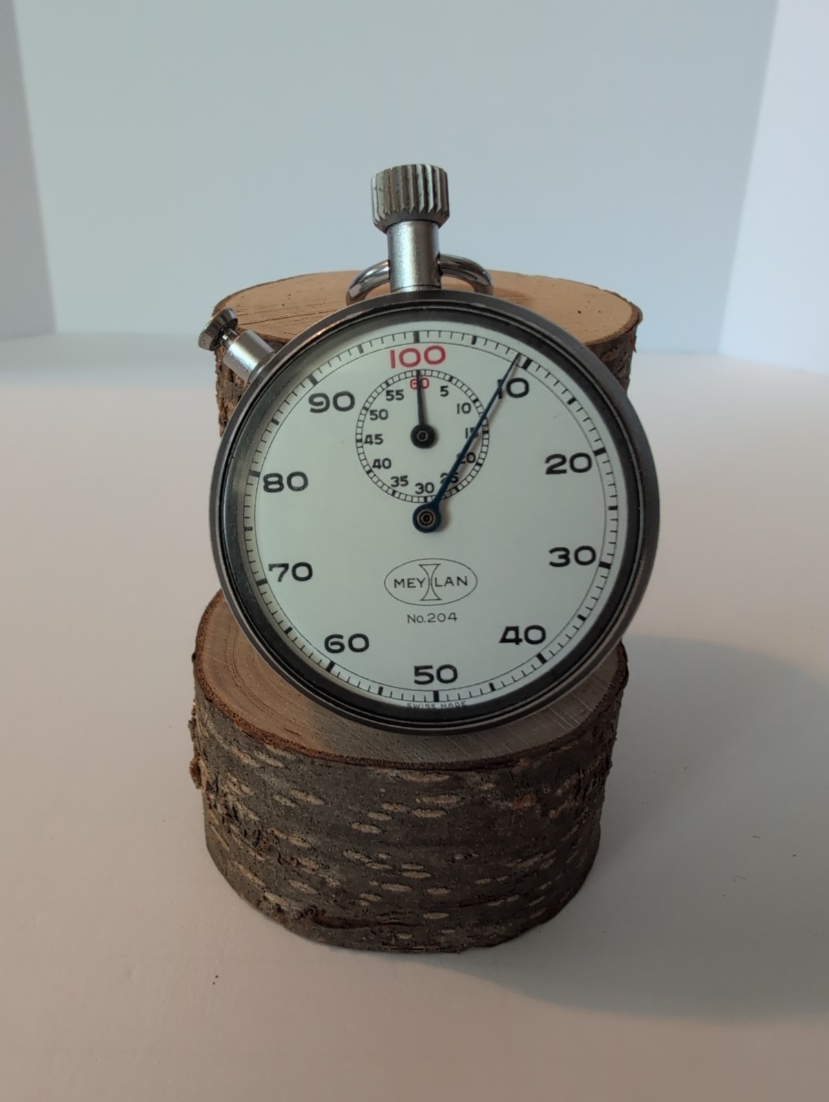 Vintage Meylan No. 204 Swiss Made Mechanical Stopwatch – Fully Working