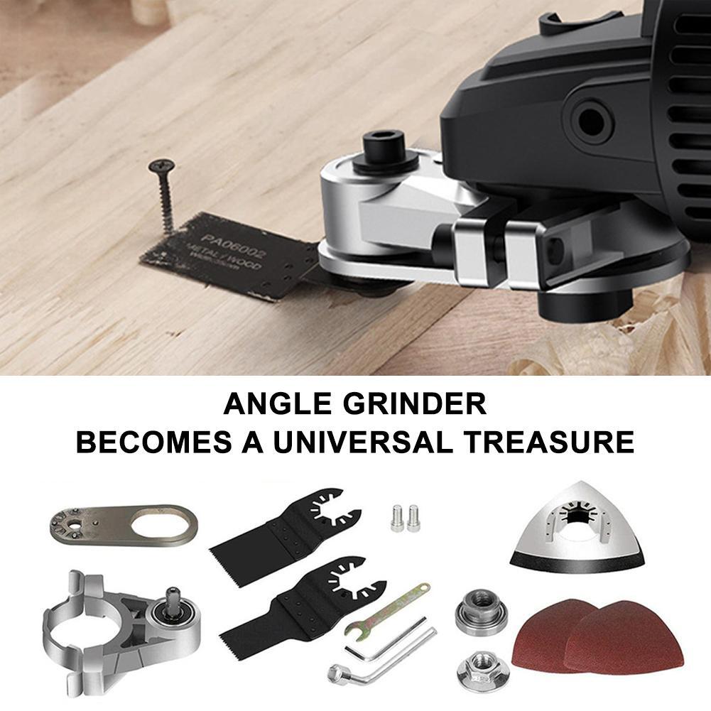 Angle Grinder Adapter Modification Access Angle Grinder Woodworking Tools P6M9