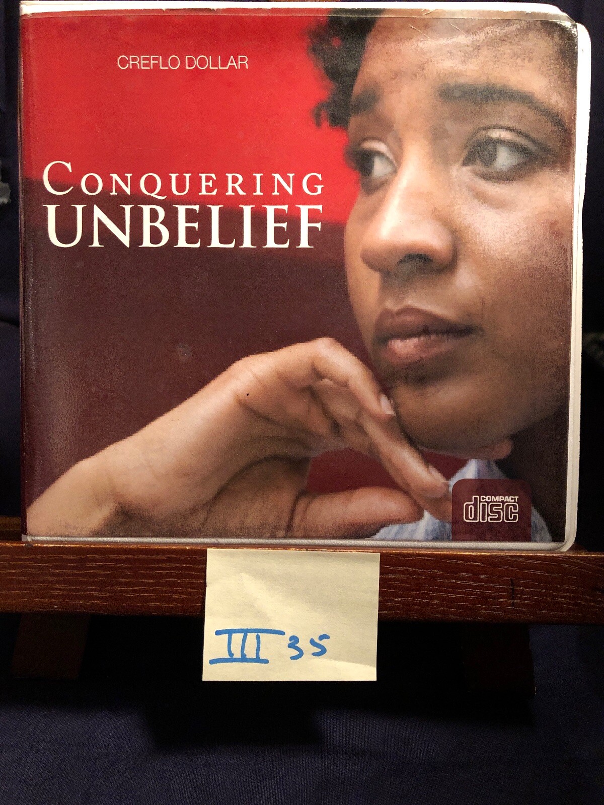 Creflo Dollar: Conquering Unbelief (4-CD Set) EXCELLENT! FREE SHIPPING! III35