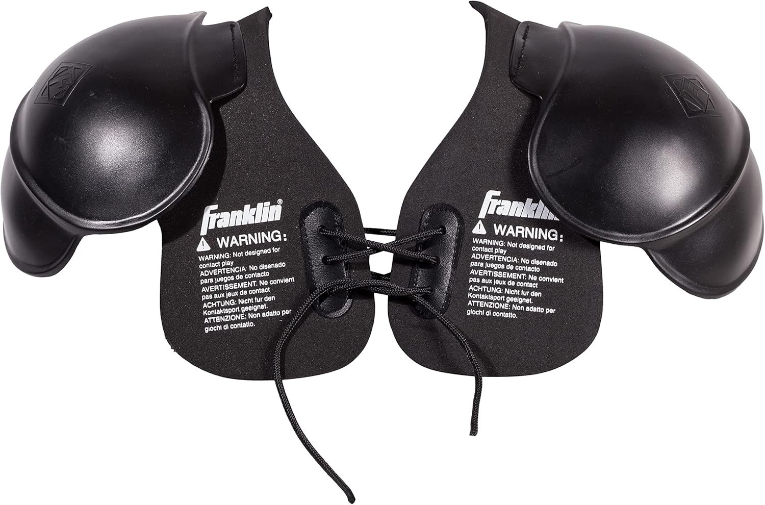 New! Franklin Sports Kids Costume Lightweight Football Shoulder Pads FREE SHIP!