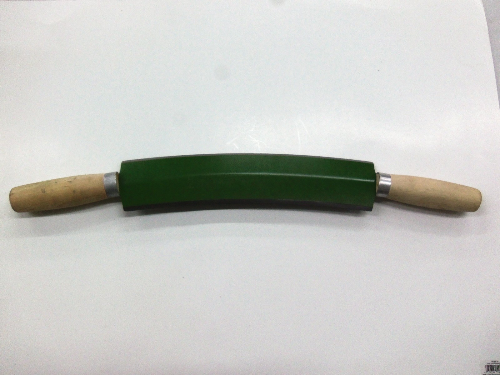 Green English Style 12 Inch Fleshing Knife  Fur Handling Trapping Made in USA