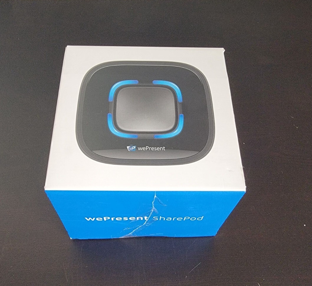 WePresent SharePod WHE-100 Wireless Presentation HDMI Screen Sharing Adapter