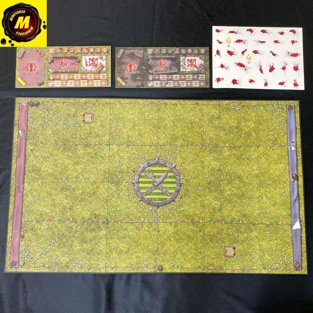 Double-Sided Halfling Pitch & Dugout Set (200-67) - #171871 - Blood Bowl