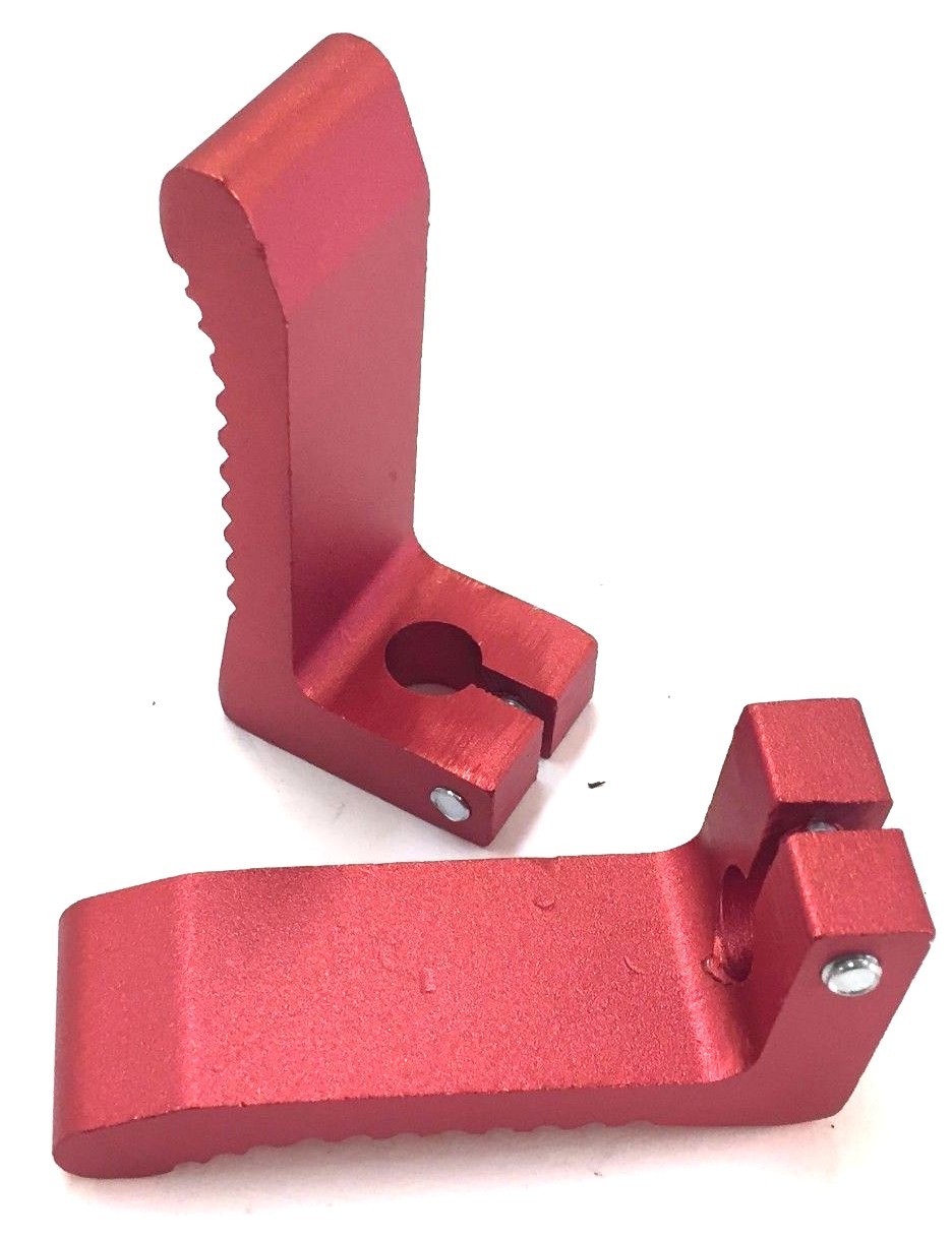 RED PERFORMANCE ALLOY FOOT PEG REST 43CC 47CC 49CC MINI POCKET ROCKET MINI BIKE
