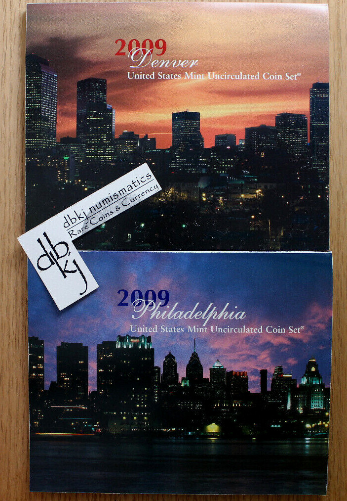 2009 Mint Set - Uncirculated Coins - 36-Coin Set - P & D