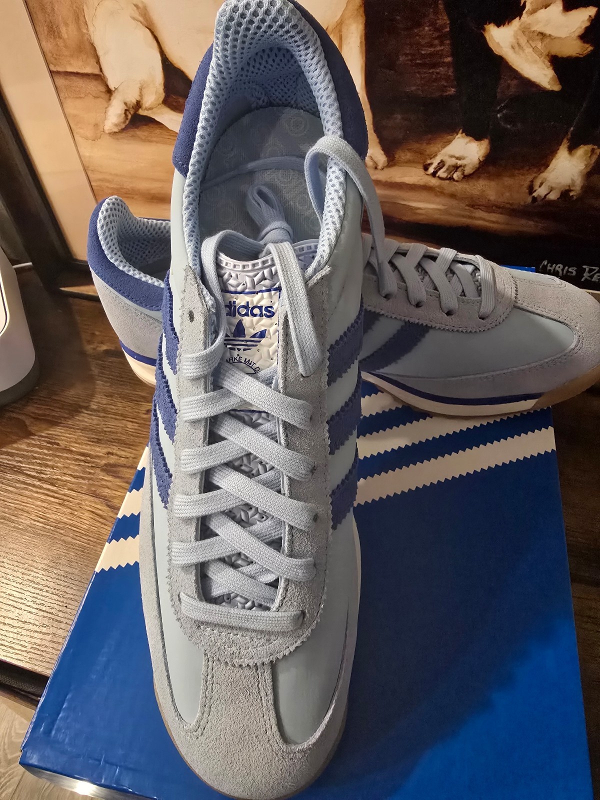 adidas Originals Sl 72 Rs Men's Casual Shoes Blue JH5099 Size 13 Sneakers NEW
