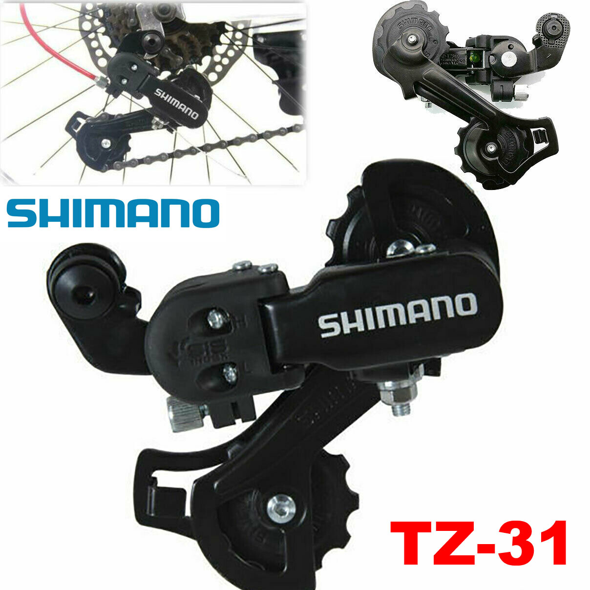NEW Shimano RD-TZ31-A 6/7 Speed Direct Mount MTB Mountain Bike Rear Derailleur