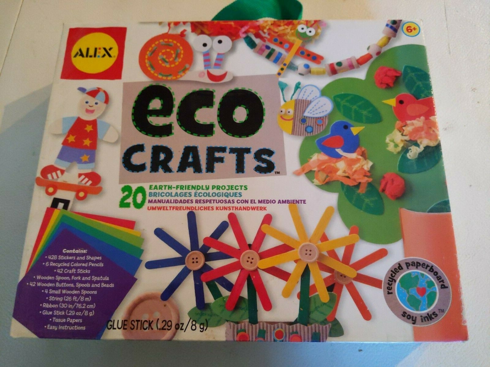 Eco Crafts by ALEX Kids Earth Friendly Projects Recycled Paper