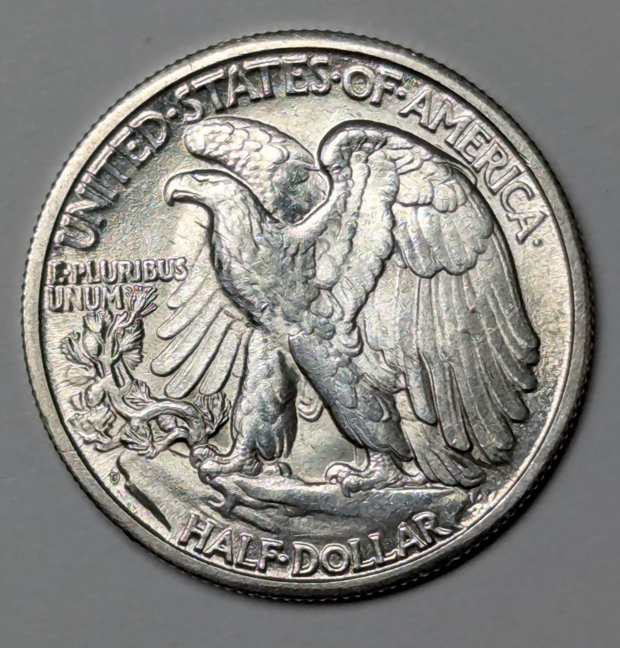 1945 D Walking Liberty Silver Half Dollar MS