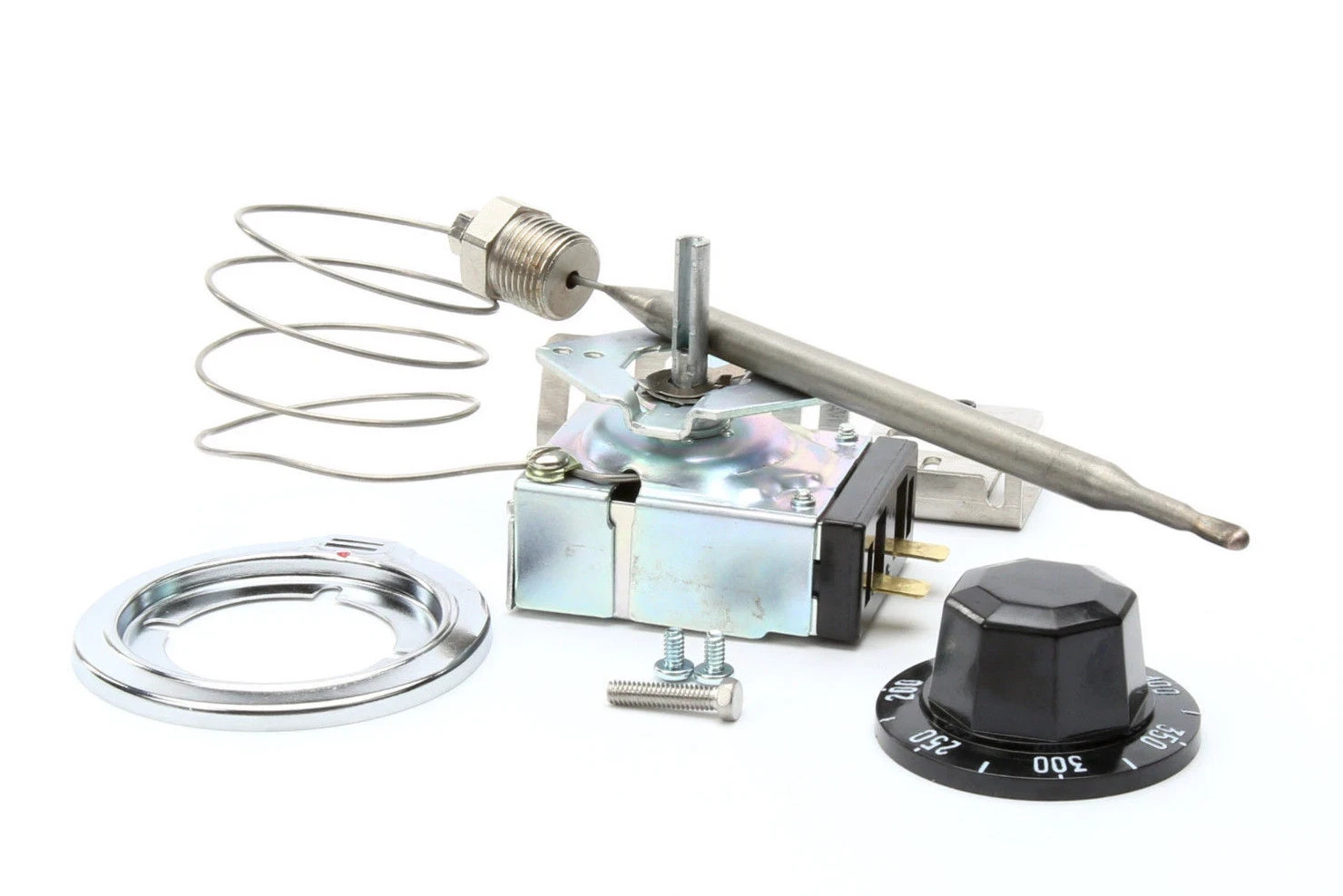 NEW THERMOSTAT KIT HENNY PENNY FRYER Part # 14648 with Knob and Mounting Bracket