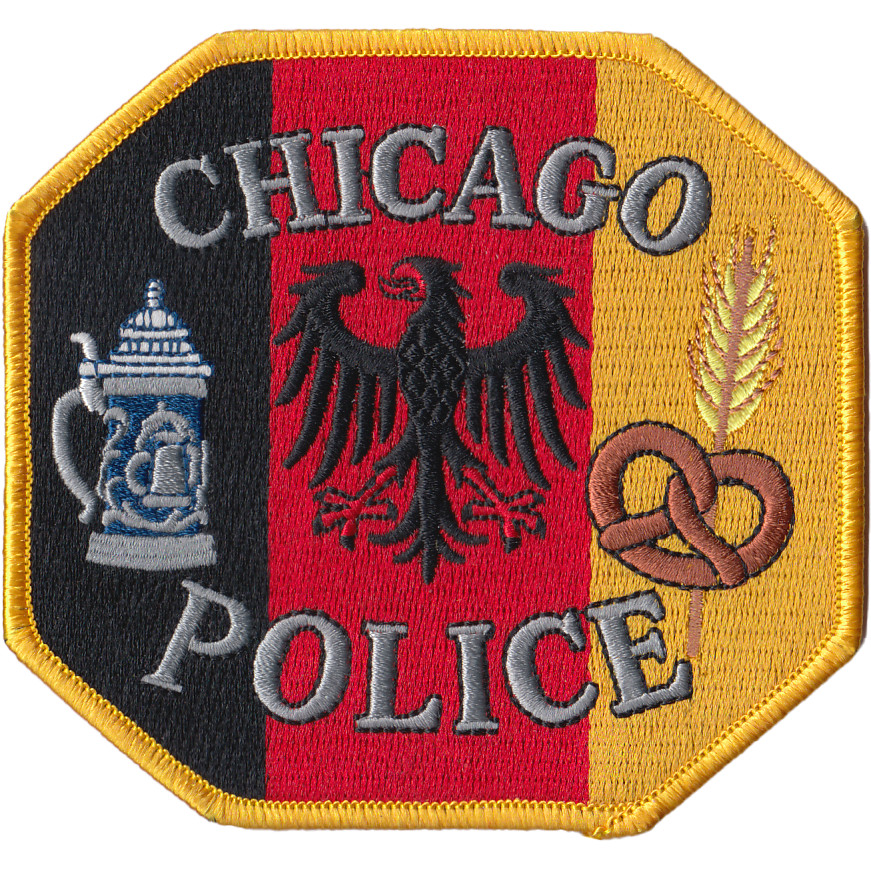 CHICAGO POLICE HERITAGE SERIES PATCH: German