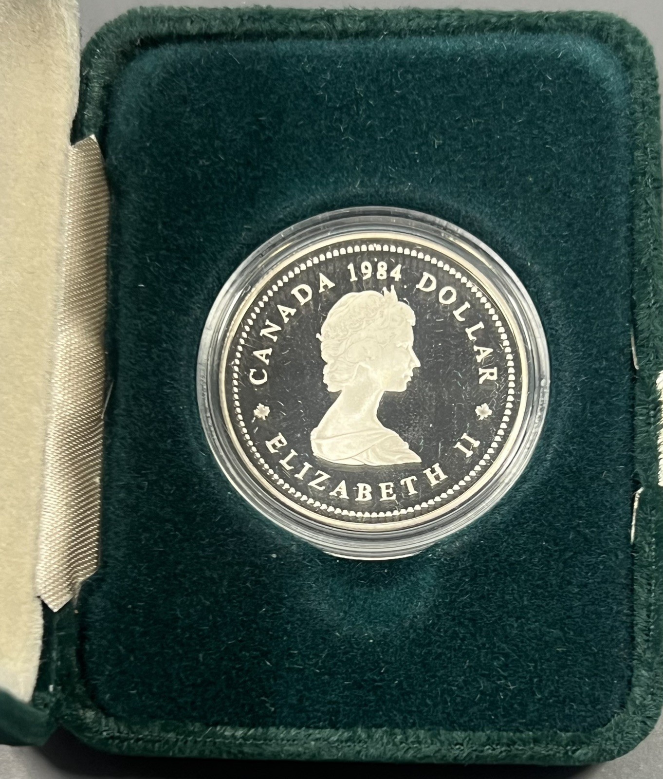 1984 Jacques Cartier Commemorative Canada Proof Dollar $1 - W/ OGP