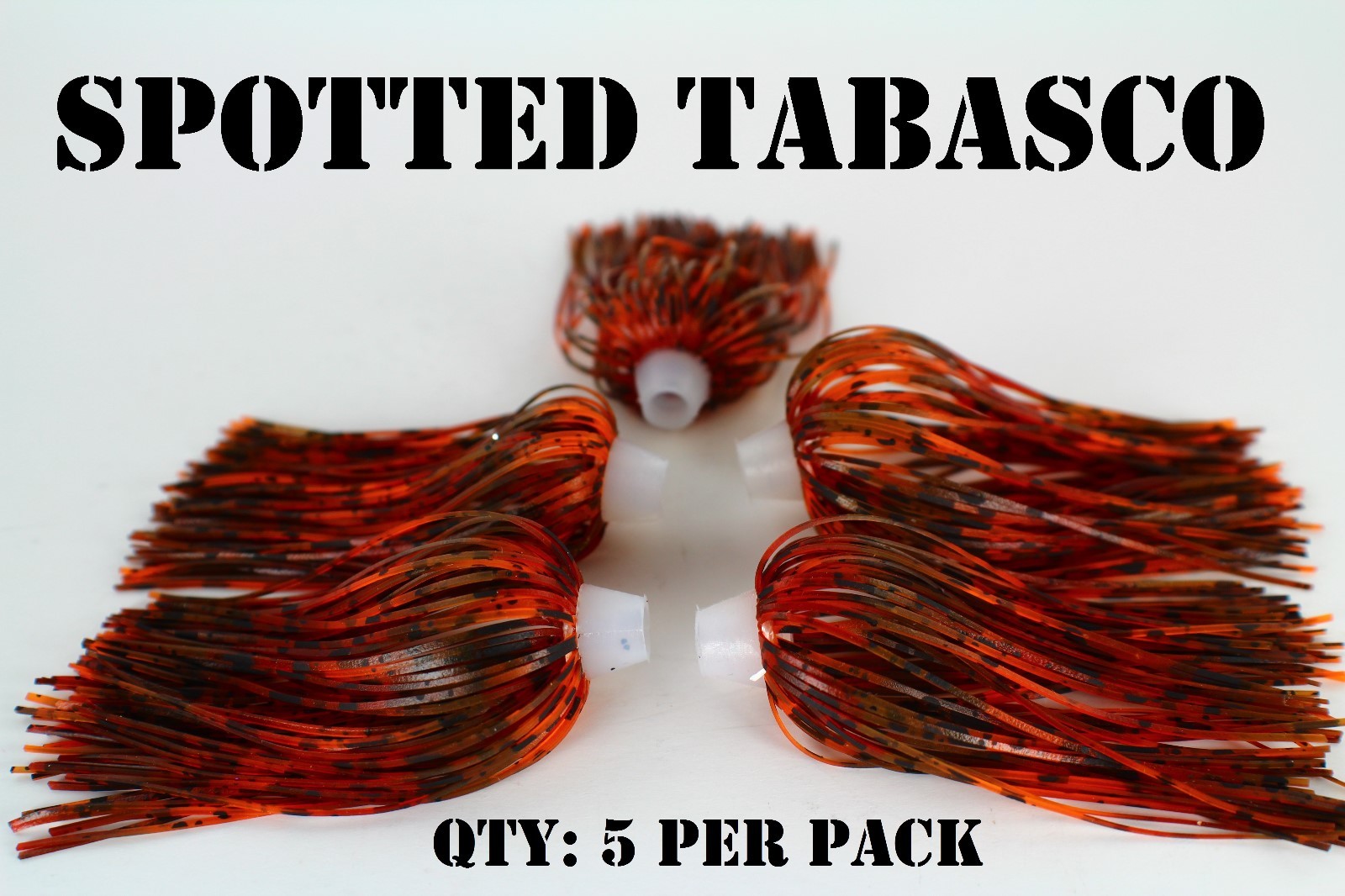 PRO-TIE SKIRTS Bass,spinnerbait, Chatterbait fishing lure skirt. Qty: 5 per pack